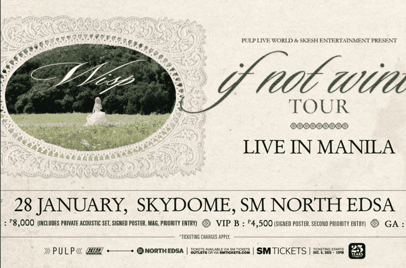 WISP’s “If Not Winter” Tour Lands in Manila on January 28
