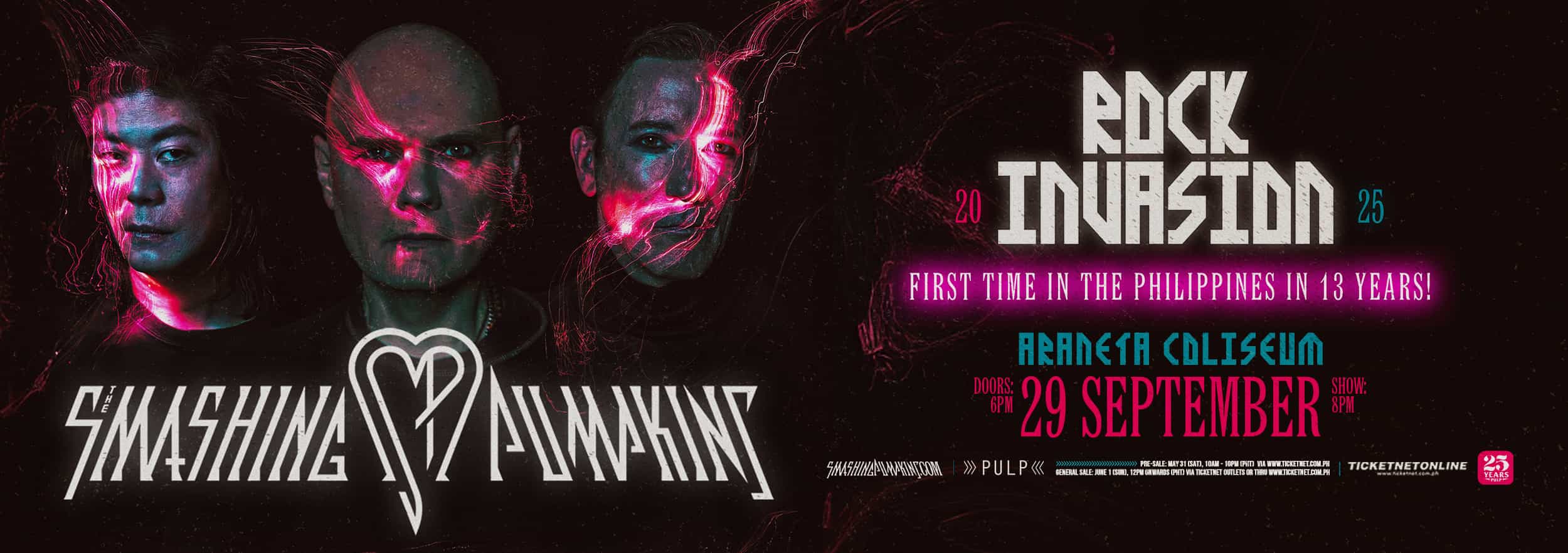 THE SMASHING PUMPKINS 'ROCK INVASION 2025' IN MANILA