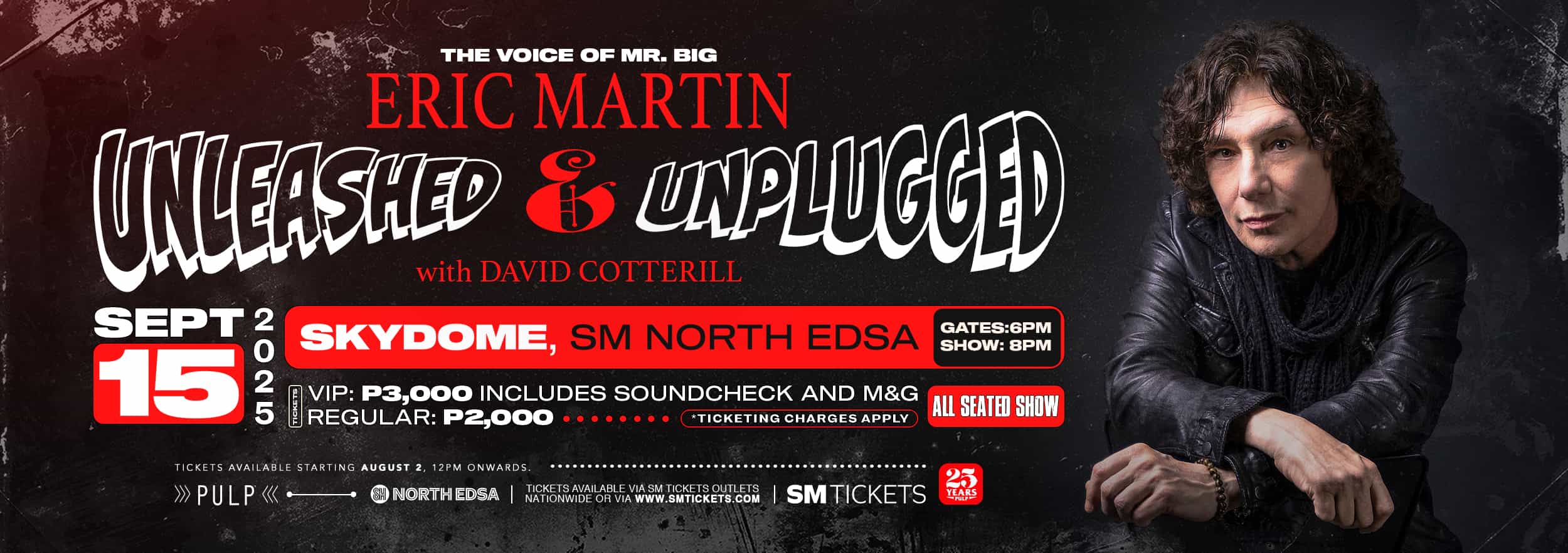 THE VOICE OF MR. BIG: ERIC MARTIN Unleashed & Unplugged in Manila with David Cotterill