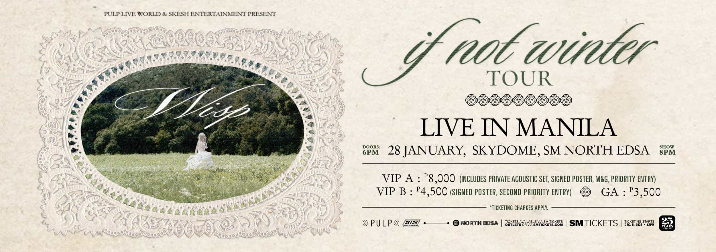 WISP “If Not Winter” TOUR LIVE IN MANILA