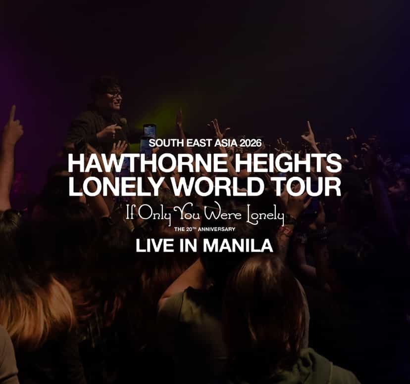 HAWTHORNE HEIGHTS LONELY WORLD TOUR LIVE IN MANILA