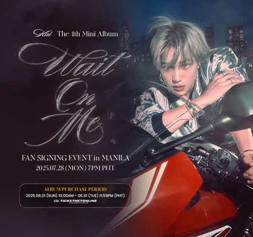 KAI - The 4th Mini Album 'Wait On Me' FAN SIGNING EVENT in MANILA