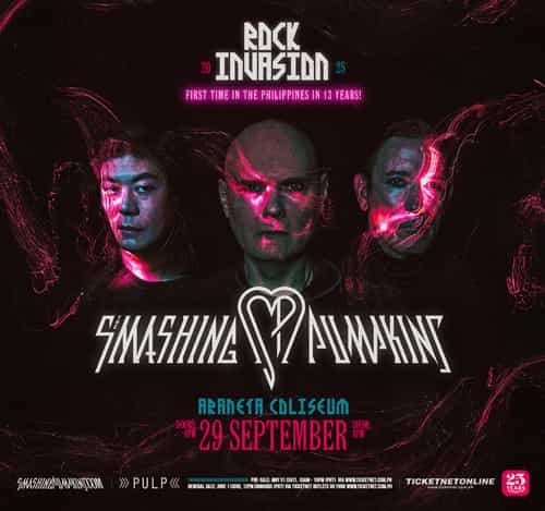 SMASHING PUMPKINS 'ROCK INVASION 2025' IN MANILA