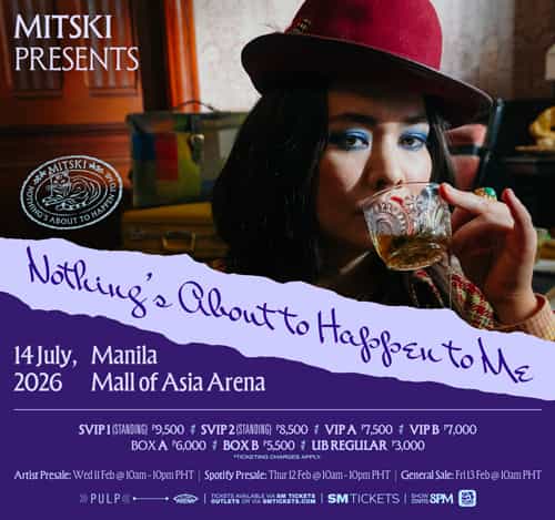 MITSKI 'Nothing’s About to Happen to Me' in MANILA