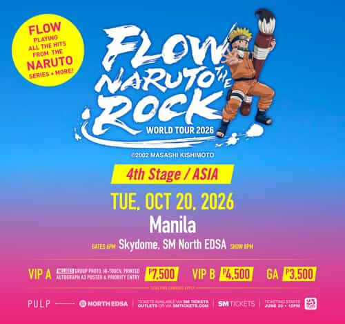 FLOW WORLD TOUR 2026 ”NARUTO THE ROCK" IN MANILA