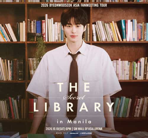 2026 ByeonWooSeok Asia Fanmeeting Tour <The Secret Library> in Manila